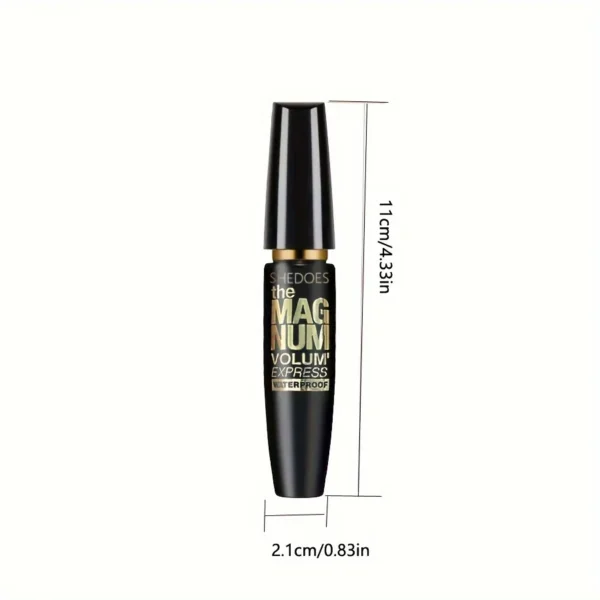 4d black mascara thickening, lengthening, curling, waterproof liquid fiber mascara