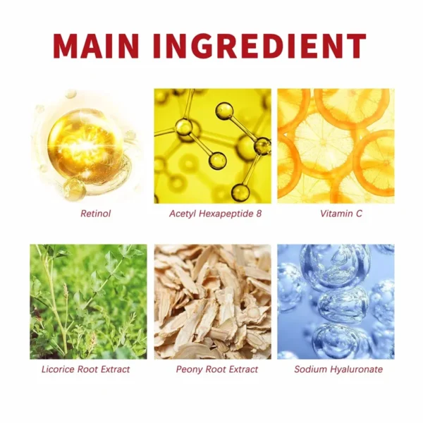 Instant Remove Wrinkle Cream Anti-Aging Fade Fine Lines Reduce Wrinkles Retinol Lifting Firming Whitening Moisturizing Face Skin - Image 5