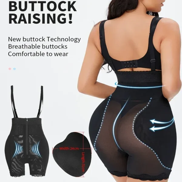 Shapewear Women Body Shapers Hips Up Belly Slim Fake Ass Pants Padded Shapewear Panties Hip Pads Tummt Control - Image 3
