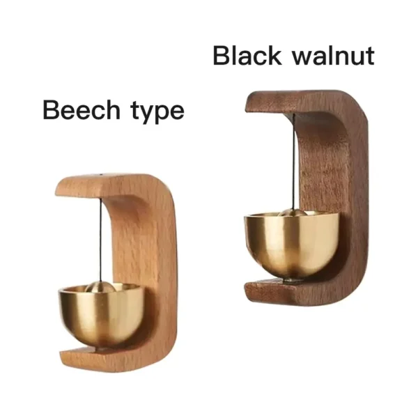 dopamine wind bell magnetic inhalation home wind bell beech car into the door to remind the bell copper bell walnut copper ornam