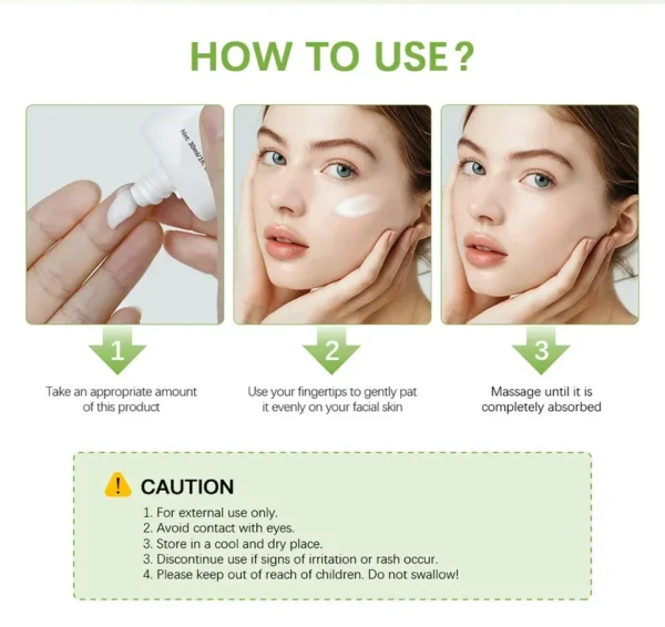 Salicylic Acid Pore Shrinking Cream Quick Elimination Large Pores Remove Blackehead Tighten Face Smooth Skin Korean Care Product - Image 6