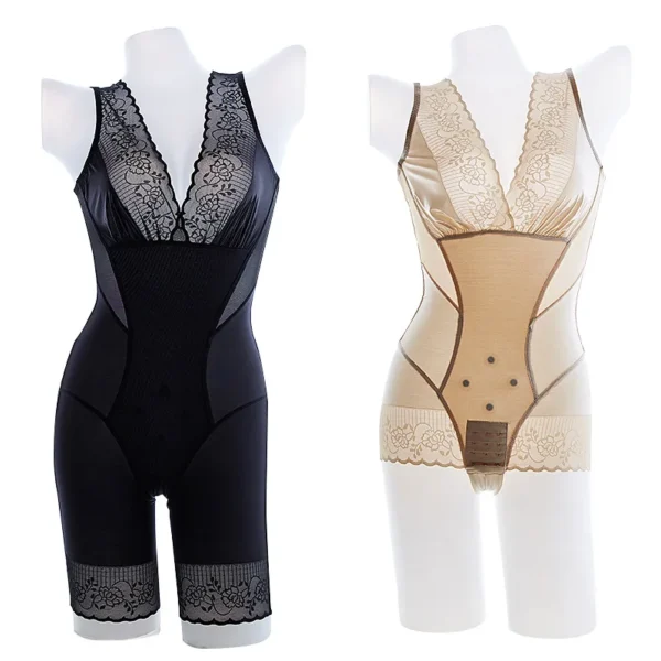 Shapewear Women Body Shaper One-pieces Bodysuit Corset Fajas Waist Trainer Shapers Sexy Lingerie Binder Underwear Woman Clothing - Image 5