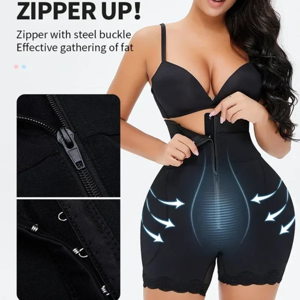 Shapewear Women Body Shapers Hips Up Belly Slim Fake Ass Pants Padded Shapewear Panties Hip Pads Tummt Control - Image 2