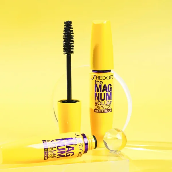 4d black mascara thickening, lengthening, curling, waterproof liquid fiber mascara