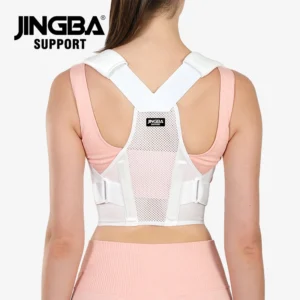 fully adjustable straightener upper spine support men women backback brace posture corrector