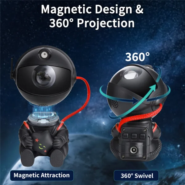 galaxy projector led night light star projector astronaut projector galaxy light for home decorative bedroom children kids gift
